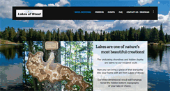 Desktop Screenshot of lakesofwood.com